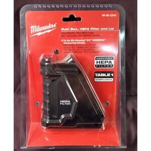 Milwaukee M12 HEPA Dust Box and Filter Kit